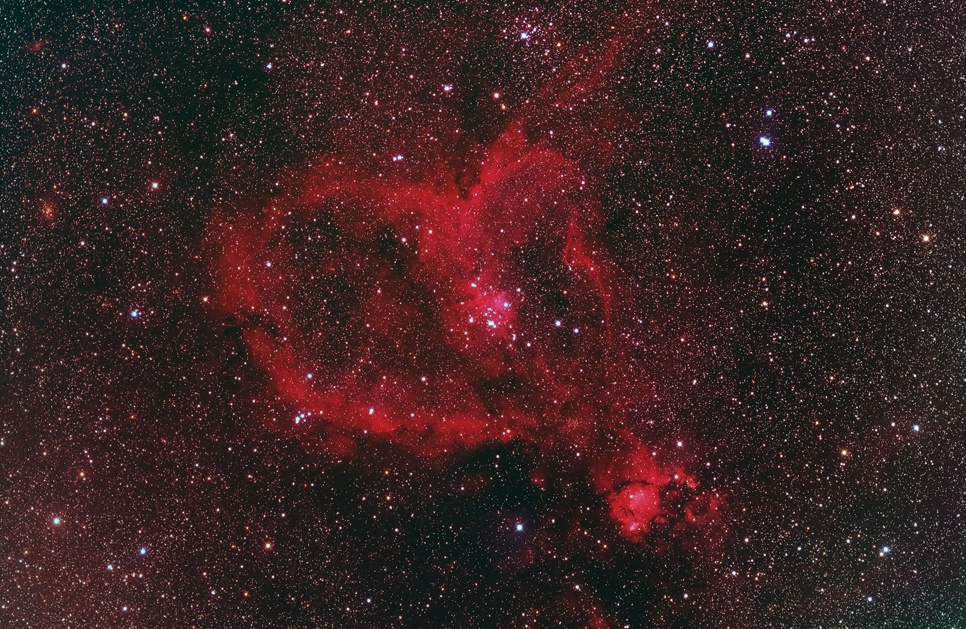 The Heart Nebula - Click on this image for a larger version of the image