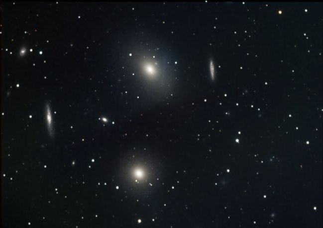 Galaxies in the Virgo Cluster