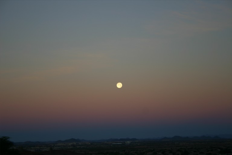 Click here for an image of the Belt of Venus